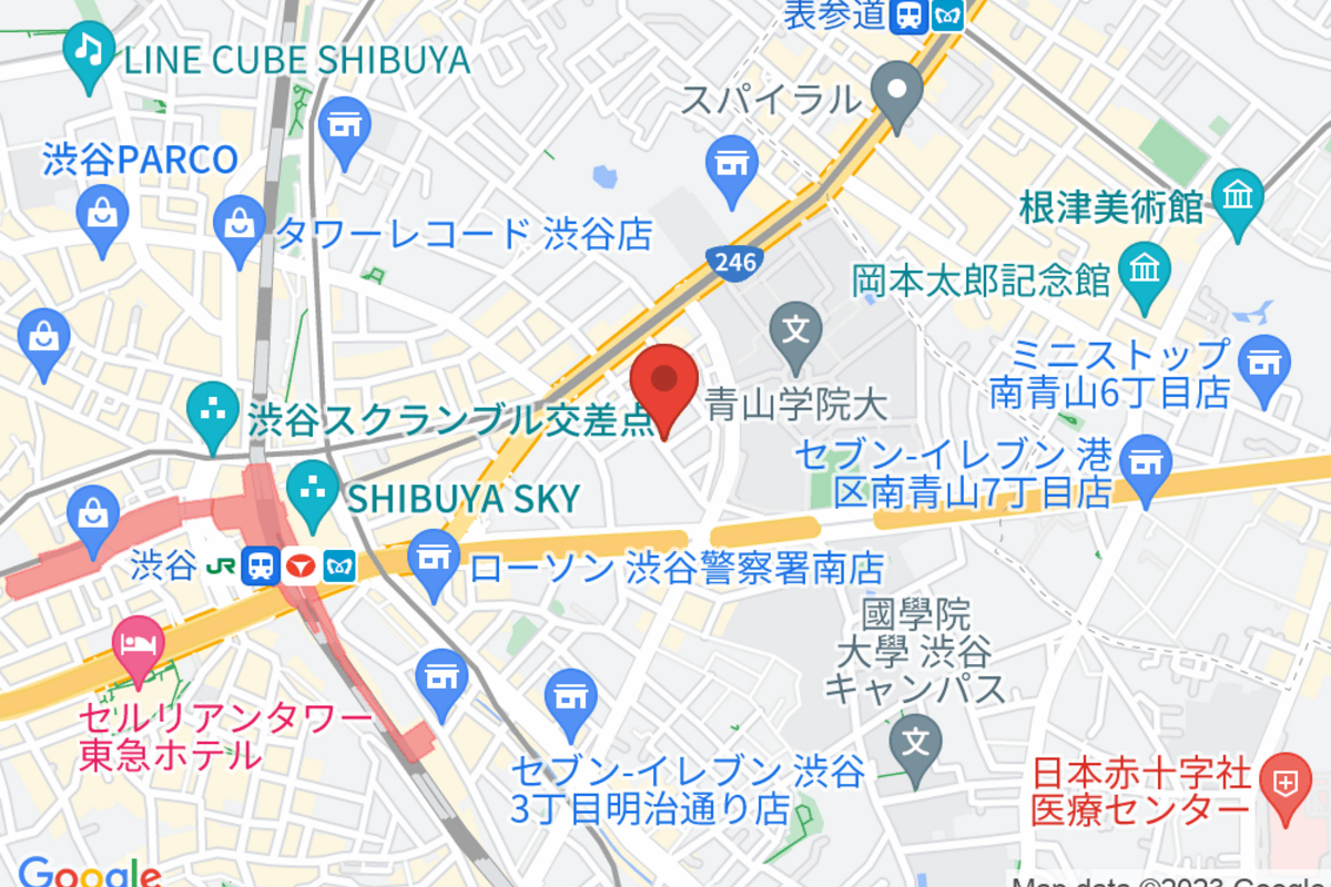 東京都渋谷区渋谷2-6-8サラ青山2F