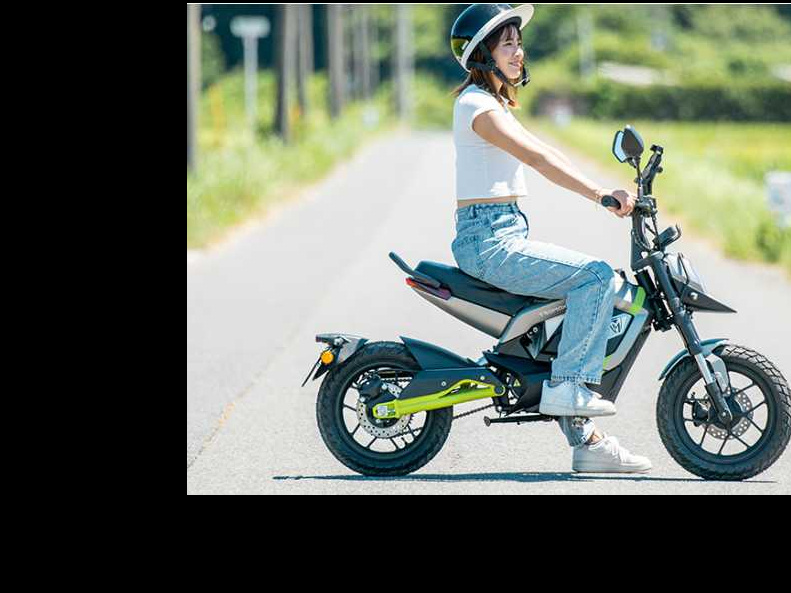 スポ―ツ電動バイク🏍　半日