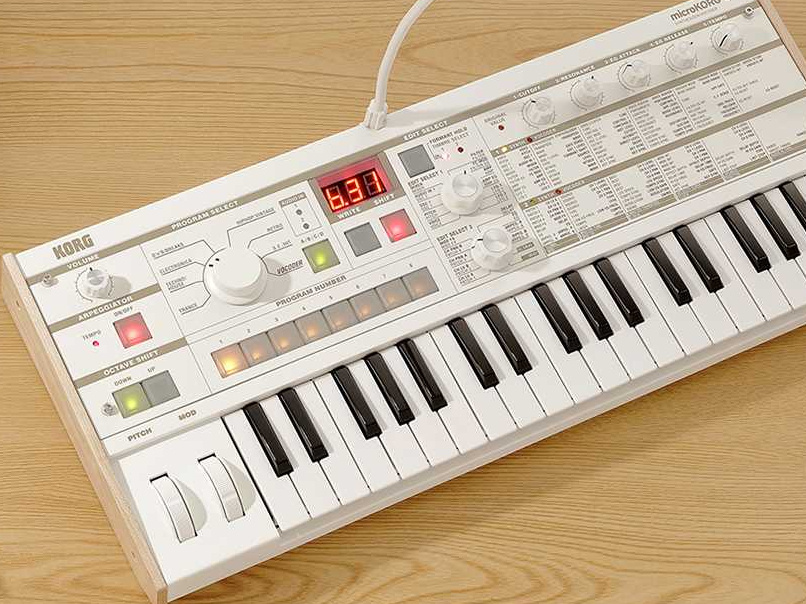 microKORG Sでシンセデビュー