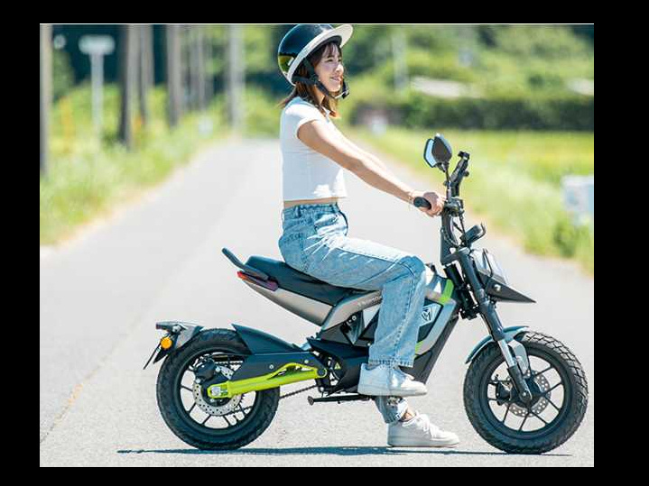 スポ―ツ電動バイク🏍　半日